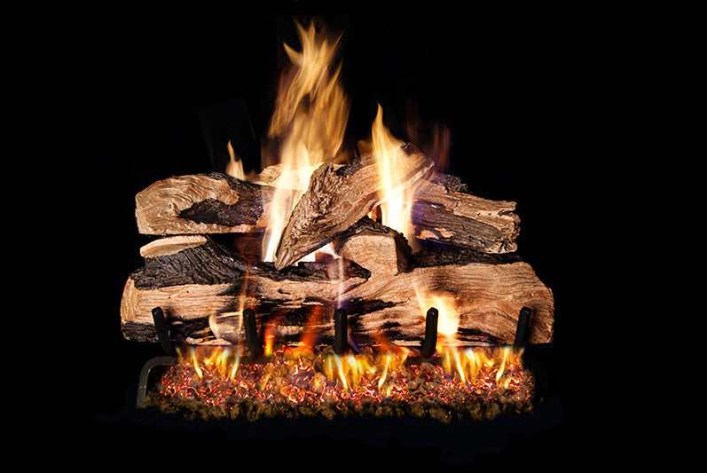 Split Oak Designer Plus Gas Log Set